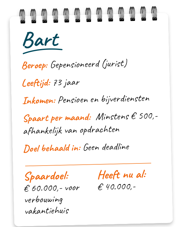 Het Spaarbrein van Bart